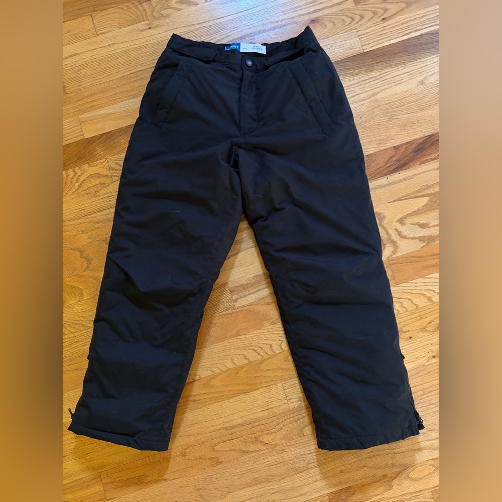 Insulated snow pants kids 10-12 Old Navy Black
